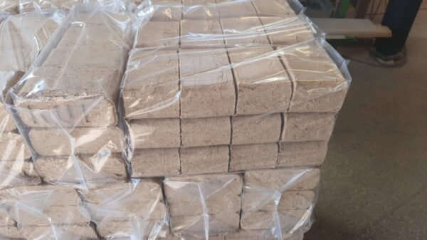 Briquettes de bois RUF - bois dur (chêne)