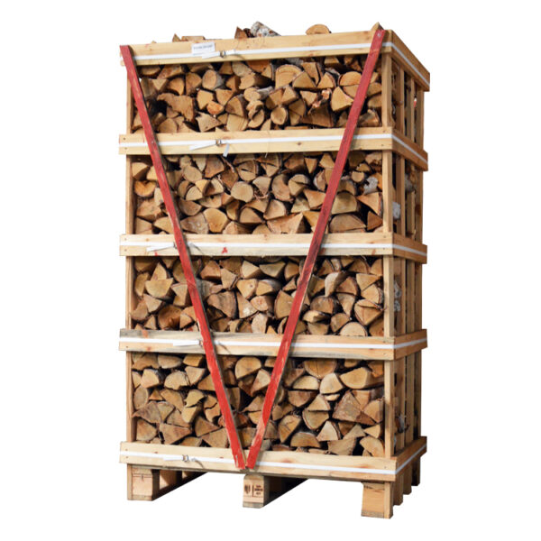Caisse de bois de chauffage en chêne ultra sec (2m3)