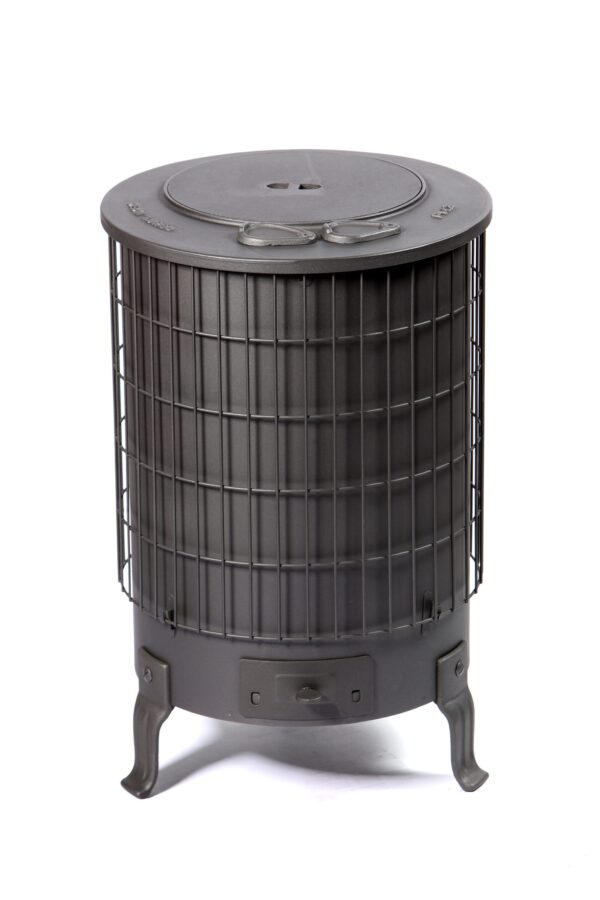 DEOM TURBO 10kW cuisinière à bois noire